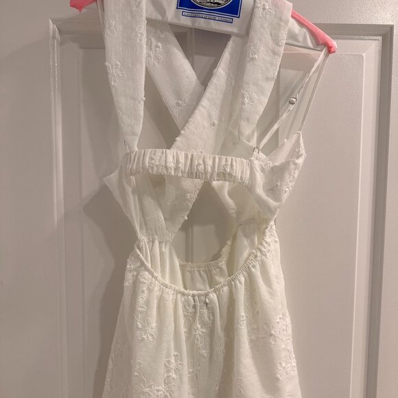 Princess Polly Granno Mini Dress White - Size 2 - Picture 10 of 10